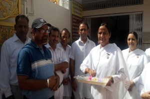 Welcome to Sh. Balwinder Kumar by BK Pushap Didi, Prof. (Dr) Raman