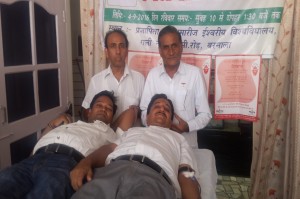 Er. Vijay Sharma, SDO BSNL with Sh. Rama Shankar Dy. Manager OBC Bank & Blessings by BK Mangat Rai ji, Prof.(Dr.) Raman ji